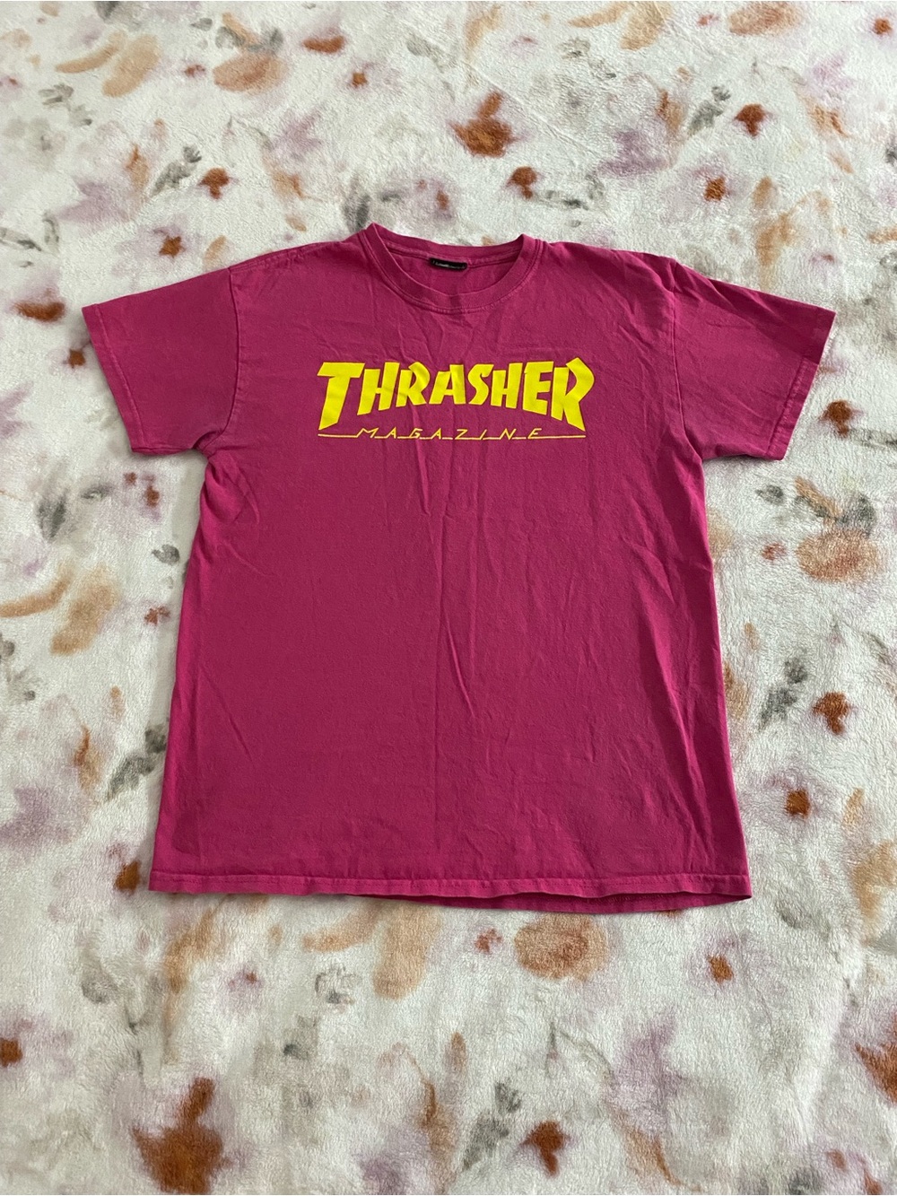 Two Thrasher Short Sleeve Tees
